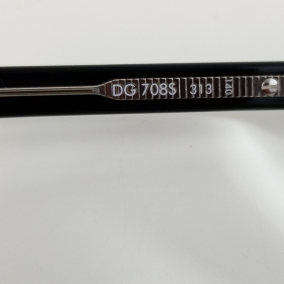 DOLCE & GABBANA DG708S Eyeglass Frames RX - Picture 8 of 8